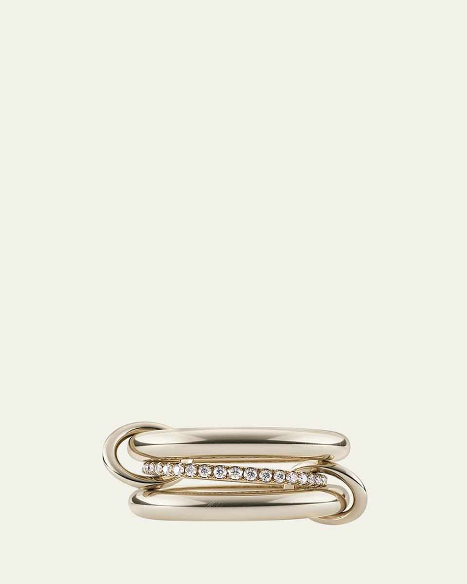 Libra 18k Diamond & Connector Ring